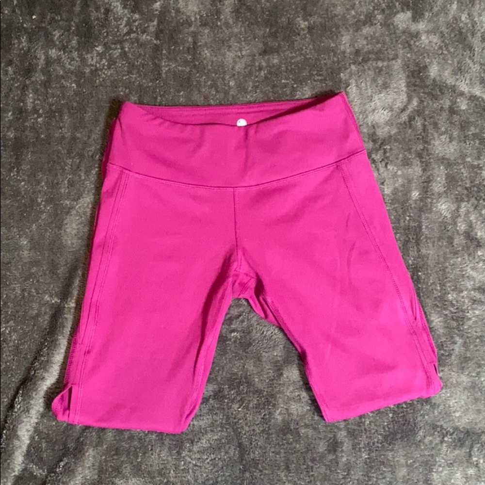 Magenta yogalicious leggings size small